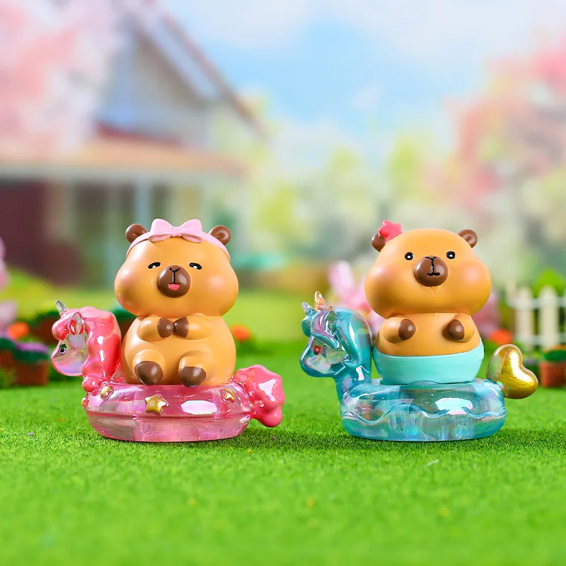 Капибара детская, кавайная, аниме капибара, фигурка, игрушки, настольное украшение, подарок на день рождения и Рождество