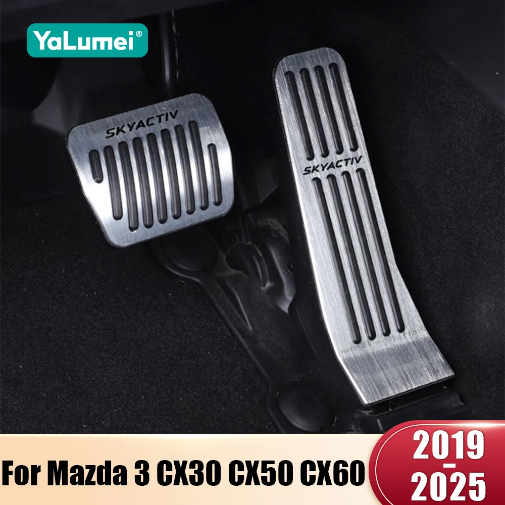 Für Mazda 3 BP CX-30 CX-50 CX-60 MX30 2019 2020 2021 2022 2023 2024 2025 Auto Fußstütze Pedal gaspedal Bremspedale Abdeckung