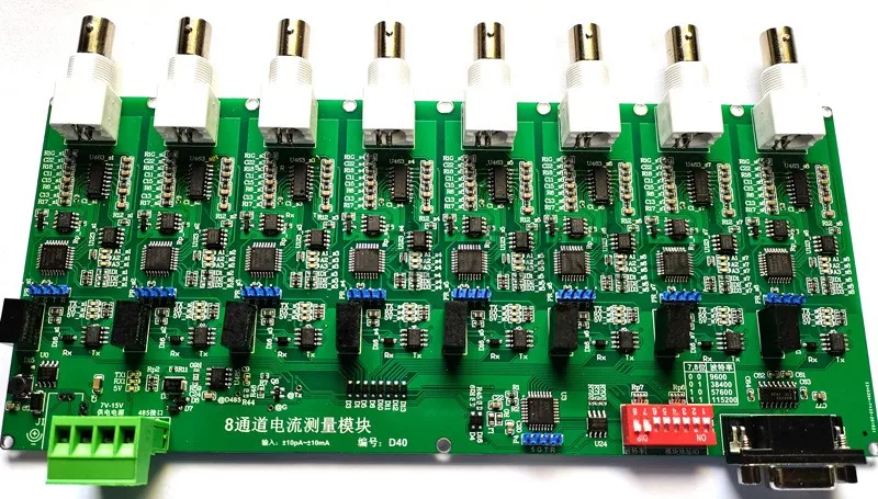 D14-6-bit Half-wide Range Weak Current Measurement Module Automatic Gear Shifting;, 232 -485 Programmable Control PLC