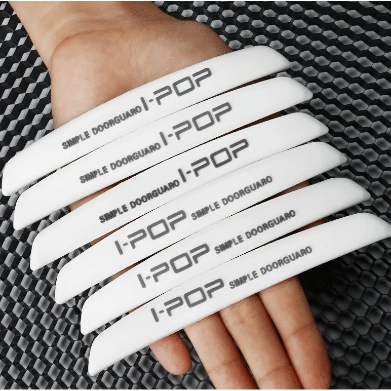 

6/4Pcs Car Door Edge Protection Guards Buffer Trim Molding Protection Strip Scratch Protector Car Door Crash Bar for Audi BMW