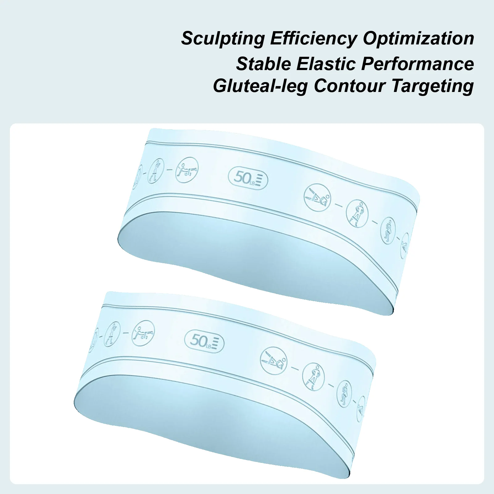 

2 шт., эспандеры для упражнений, эспандер для тренировки ягодиц, растягивающийся фитнес-пояс для тренировок, фитнеса, домашнего тела