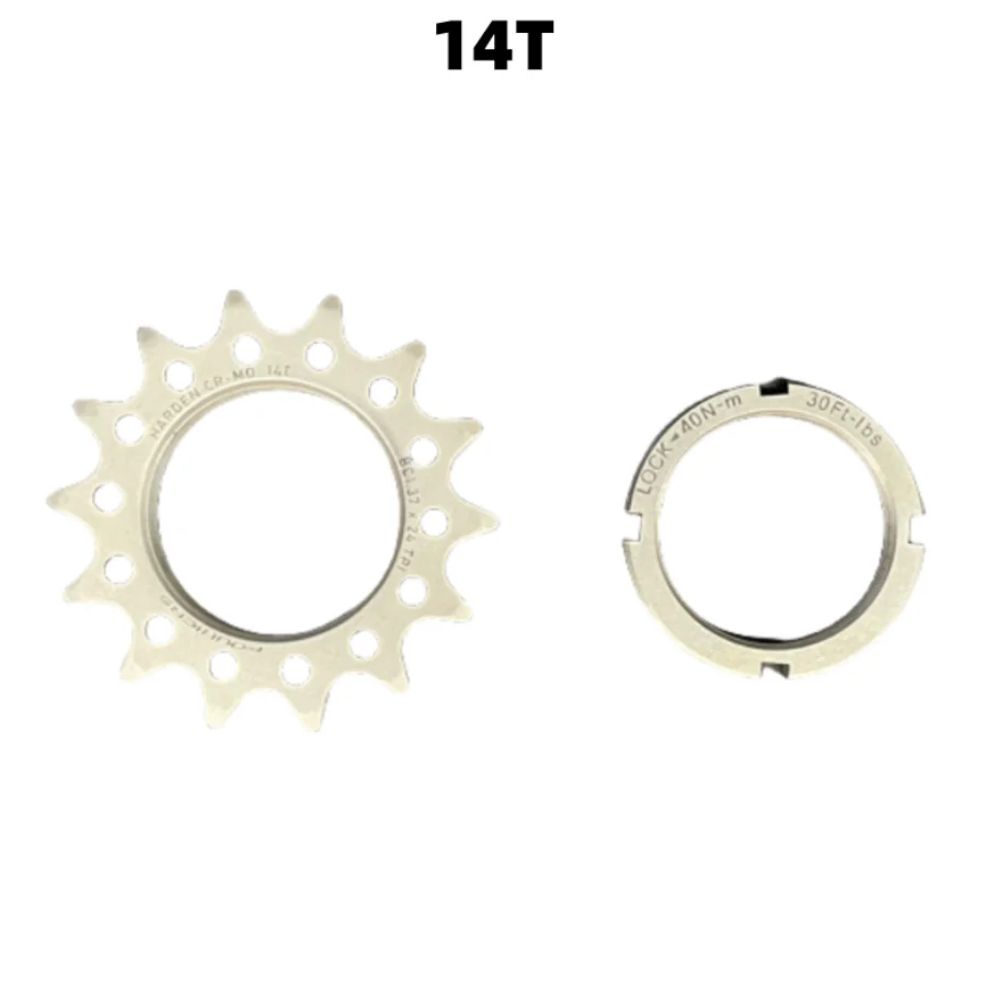 FOURIERS FIXED GEAR Flywheel Teeth ,Single speed rear flywheel,Designed for cassette HUB quick single speed conversion ,13-23T