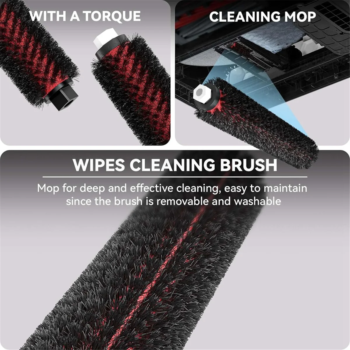 Top-rFor Roborock S8 Pro Aksesori Penyedot Debu Ultra Cadangan Pengganti Sikat Rol Utama