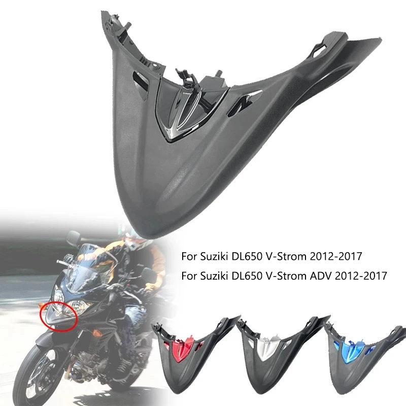 For SUZUKI V-Strom 650 DL650 2012-2017 Motorcycle Front Fender Beak Extension Cover