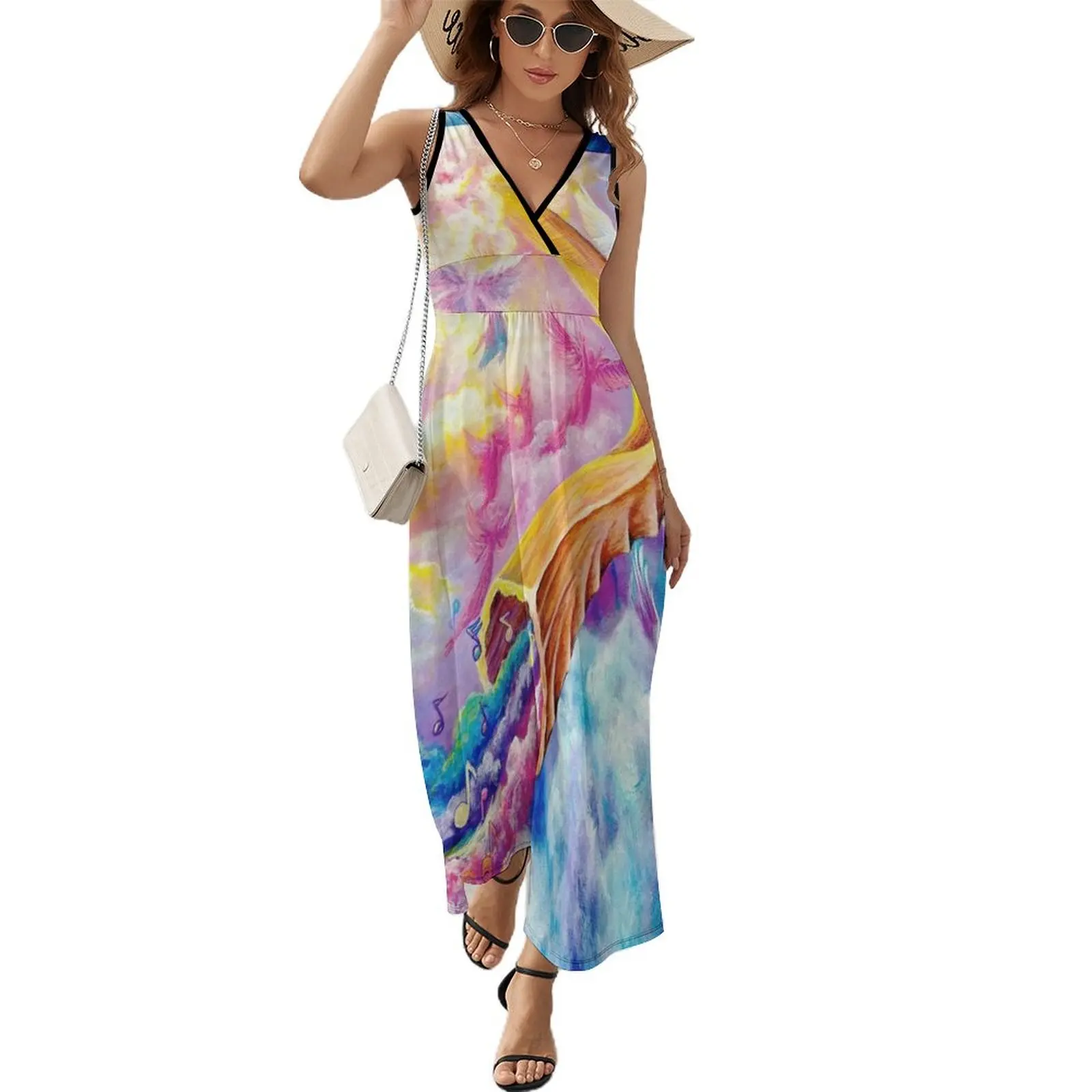 

The Shofar Sleeveless Dress Aesthetic clothing women's clothing summer 2024 novelties