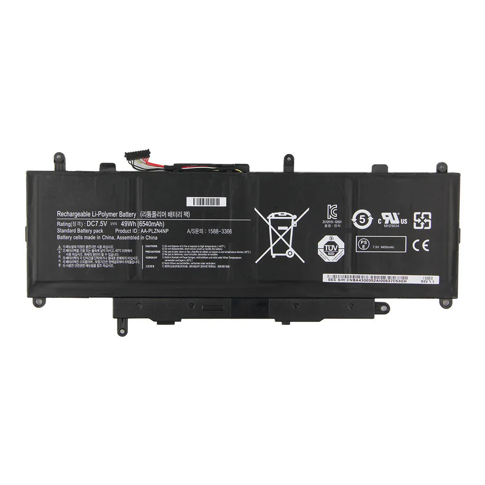 Imagem -05 - Bateria de Substituição para Samsung Ativ Pro Xe700t1c Xq700t1c-a52 Xe700t1a 6540mah Novo Aa-plzn4np