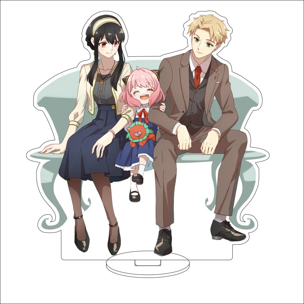 16CM Anime SPY×FAMILY Anya Forger Yor Forger Lloyd Forger Twilight Damian Acrylic Big Stand Figure Cos Ornaments Cute Gifts