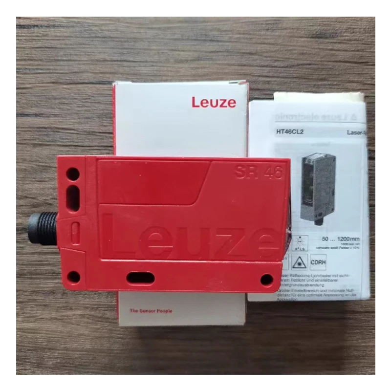 Sensor fotoelétrico original Leuze HT46CL2/4P-M12 50134608