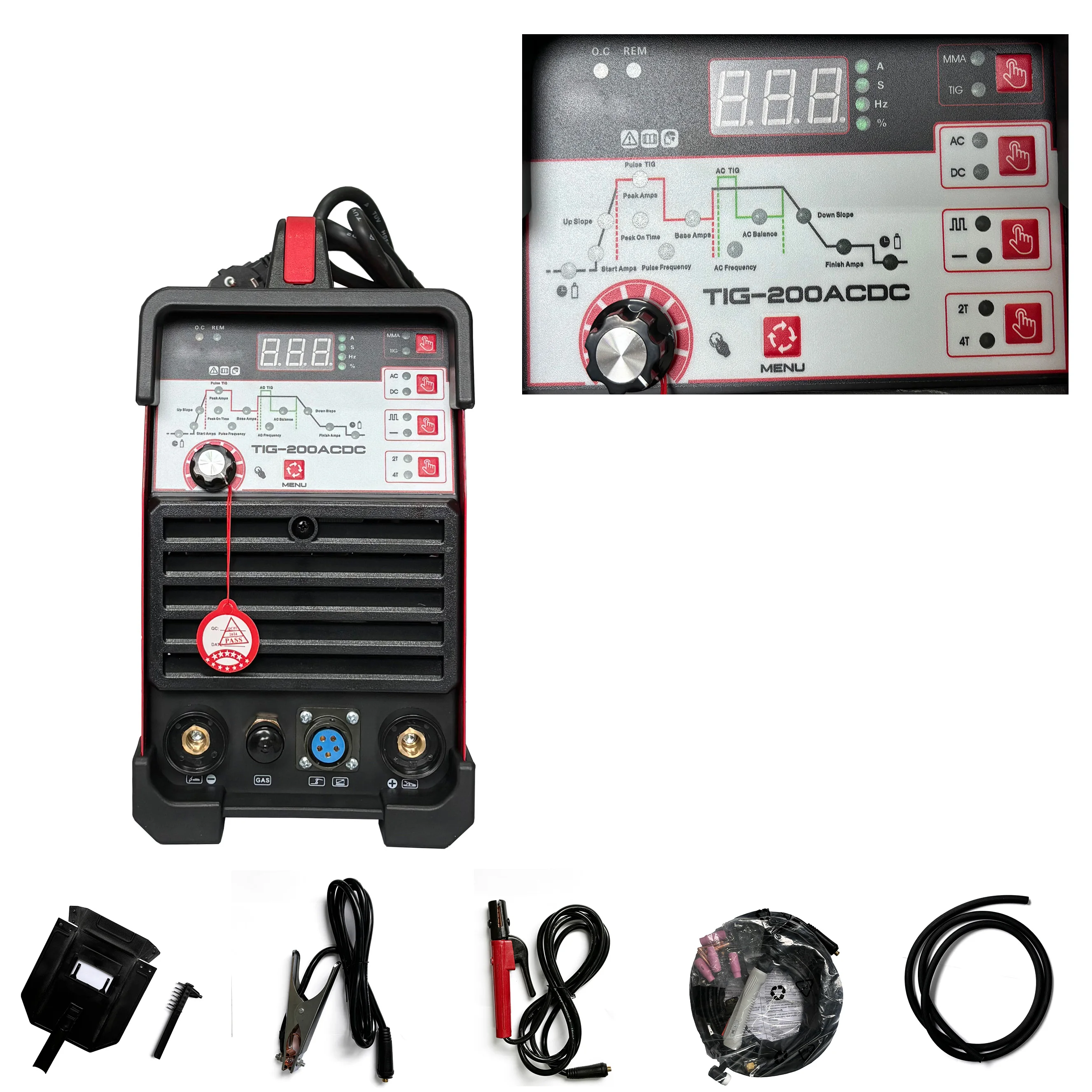 TLF SANYU TIG-200P AC DC ARC آلة لحام TIG-200 لحام مع نبض