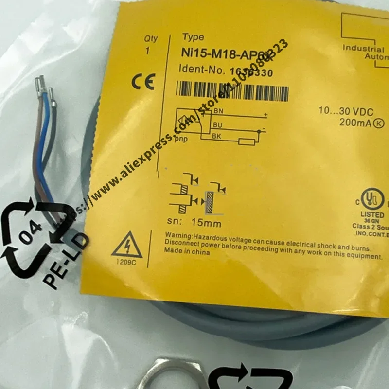 

3 шт. новый бесконтактный переключатель NI15U-M18-AP6X NI15U-M18-AN6X