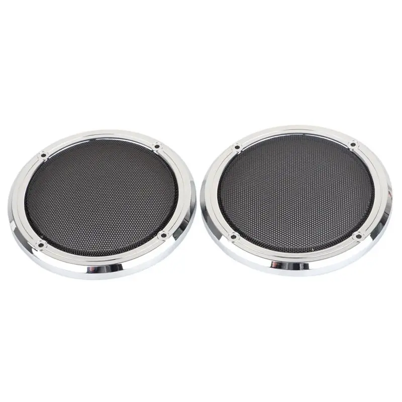CQMF-Rear Speaker Grill Mesh Cover Fit For Electra Road Glide FLHTCU FLHTK