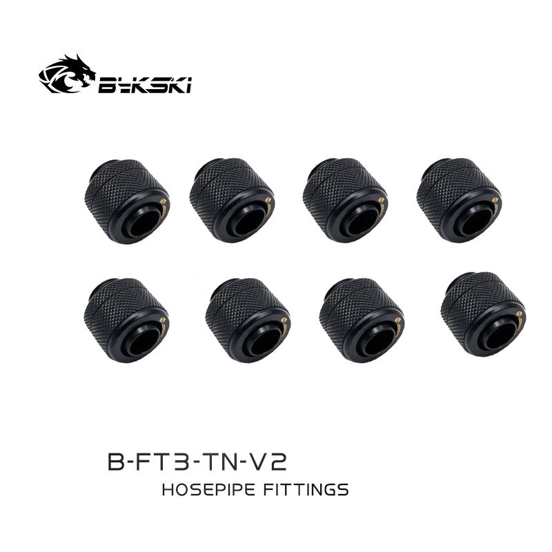 Bykski Hose Fitting use for ID9.5mm +OD12.7 Pipes 3/8