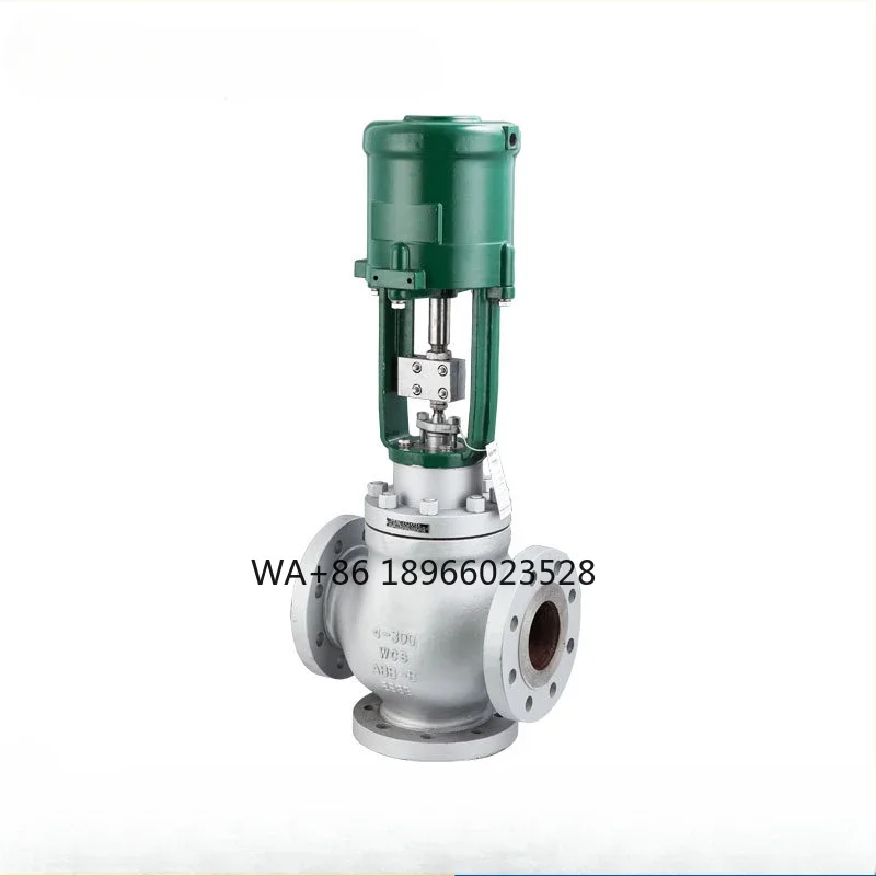 

Electronic output signal electric three-way control valve high temperature steam hot oil diversion and confluence control valve