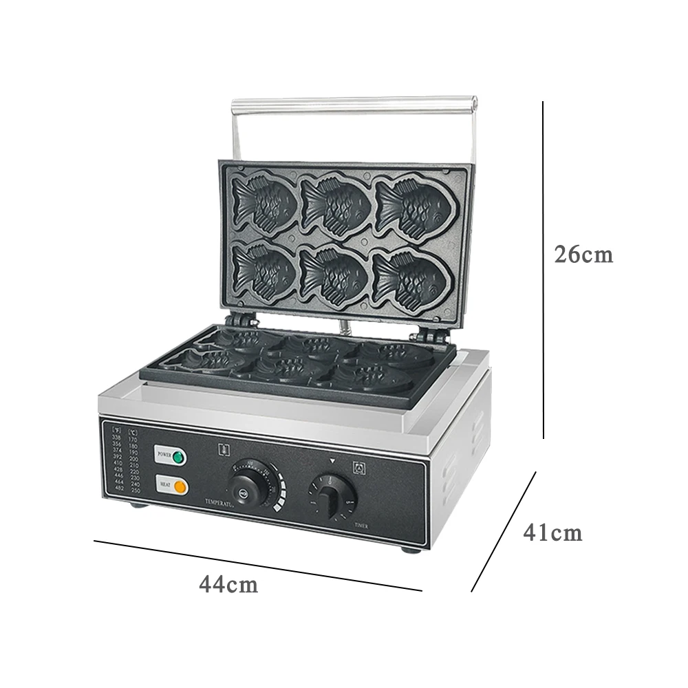 ITOP-Gaufrier Électrique Commercial pour Saucisses et Saucisses, Appareil pour Faire des Hot-dog, Bâton de Lait et des Donuts, Façonneur de Poisson,