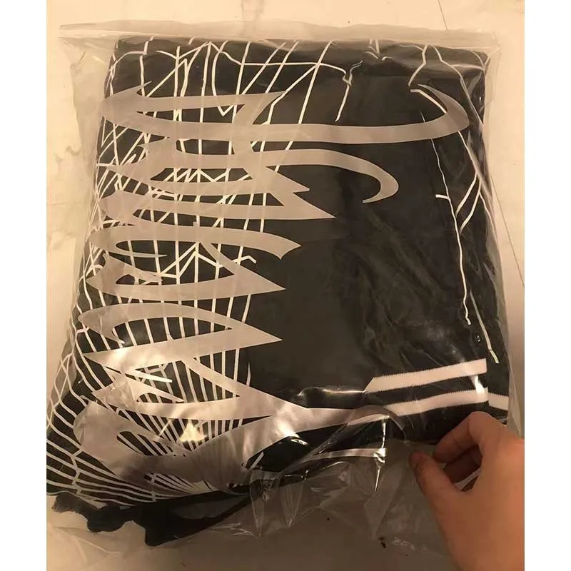 Thiened Spider Web التطريز البيسبول Jaet هوديي الشارع Sle الهيب هوب القطن معطف الشباب Faion الشتاء ملابس خارجية