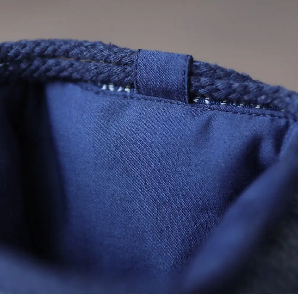 Chinese Style Teapot Cup Cotton Protect Cloth Bags Breakage-proof Dustproof Travel Teaware Storage Bag Practical Denim