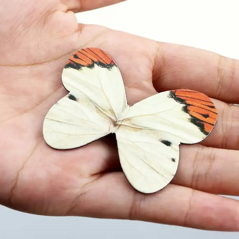 4pcs/Pack Creative Butterfly Design Magnetic Bookmark Marker Of Page Book Clip Student School Office Stationery Back To School