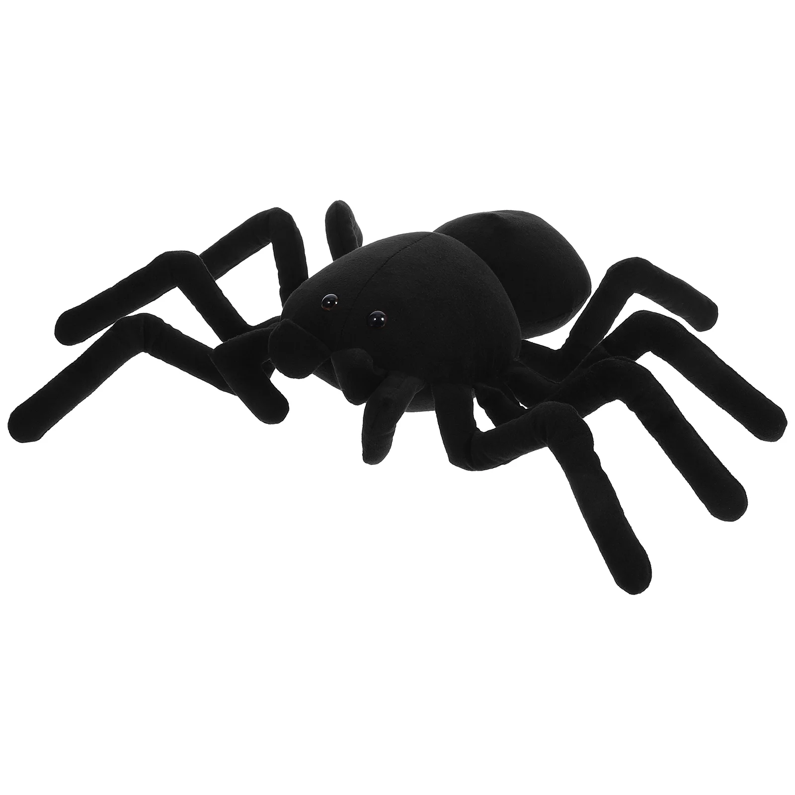 Juguete de peluche de araña negra Adorable juguete de araña de peluche juguete de araña para niños juguete de peluche de araña