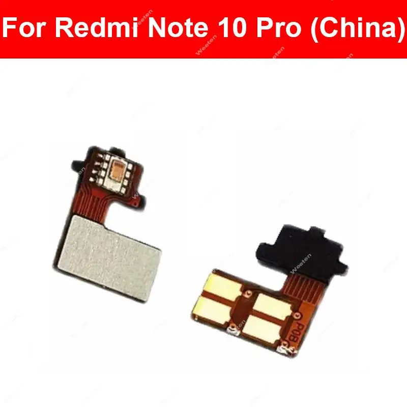 Light Proximity Sensor Board For Xiaomi Redmi Note 10 Pro China Proximity Sensor Small Connector Flex Cable Parts