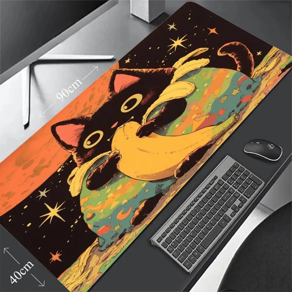 

Большой коврик для мыши, офисный коврик, резиновый противоскользящий коврик для мыши, настольный коврик, прочный и долговечный, универсальный для сцен, аксессуары для ПК, стола