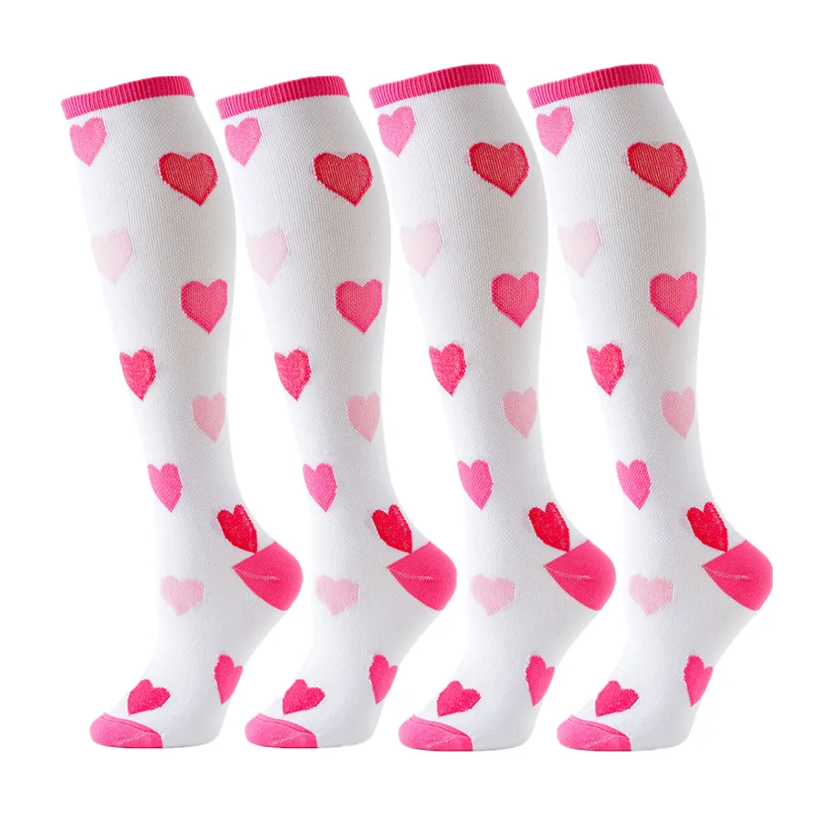 الرجال النساء ركوب الدراجات الجري اليوغا الرياضة جوارب ضغط رياضي كرة القدم كرة السلة الرجبي المشي لمسافات طويلة التنس سكيت