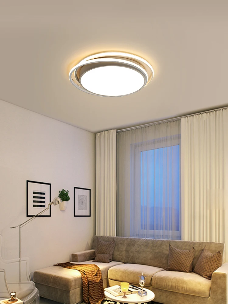 

Led bedroom ceiling lamp simple modern atmosphere living room lamp warm romantic room lamp dining room study lamp.