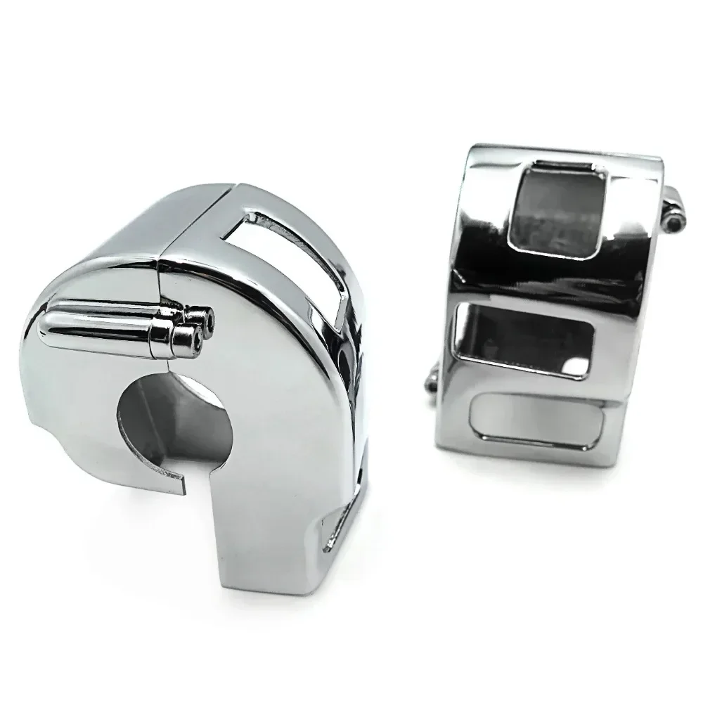 Aftermarket Motorcycle Parts Chrome Switch Housing Cover for Yamaha V-Star XVS 650 Classic Silverado Models Kawasaki Vulcan 160