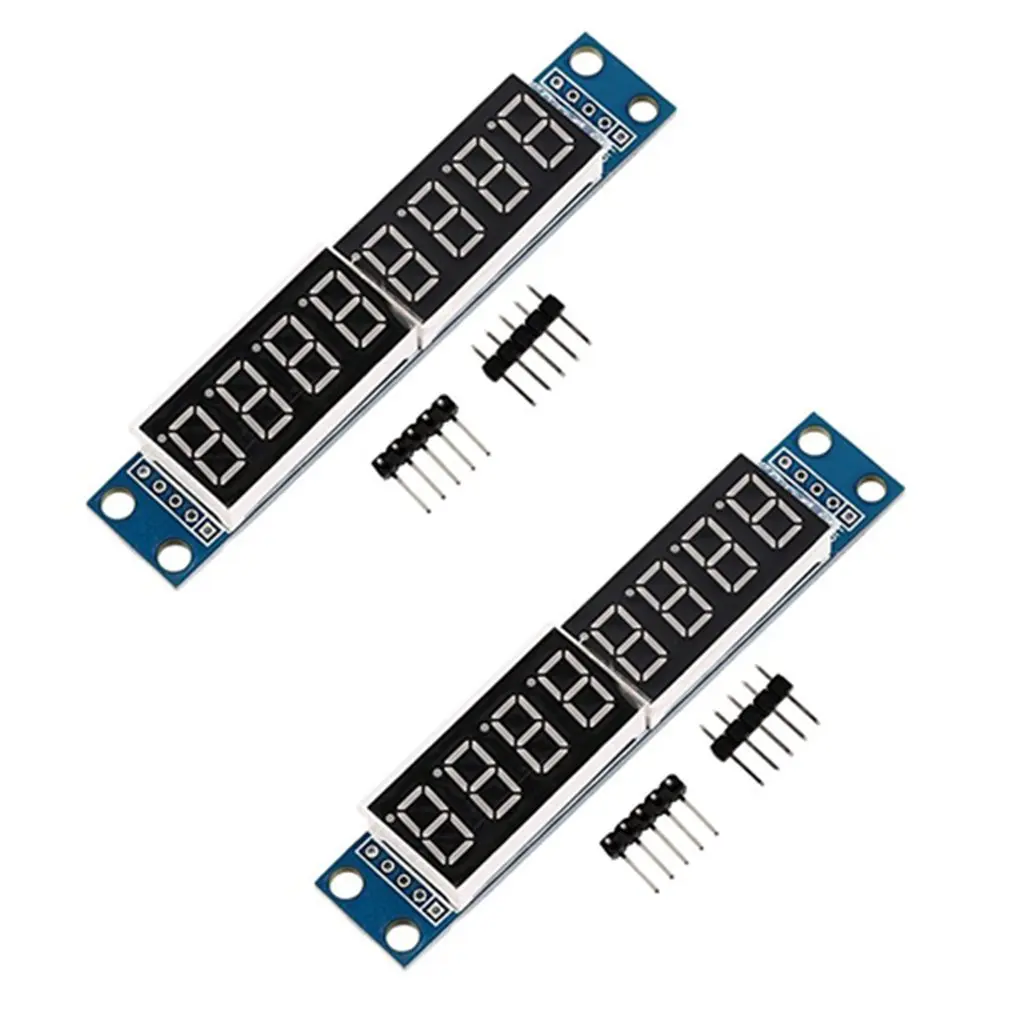 8 Digit Bit MAX7219 Digital Tube Display Module Board 7 Segment Digital LED Display for 3.3V 5V STC51/AVR/STM32