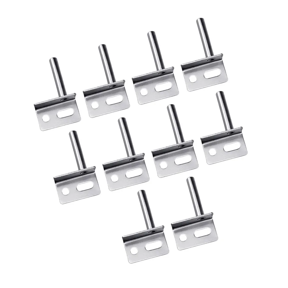 10 Uds bisagras de puerta resistentes para puertas de madera bisagra pivotante comercial de estilo largo plateado accesorios de Hardware duraderos anchos