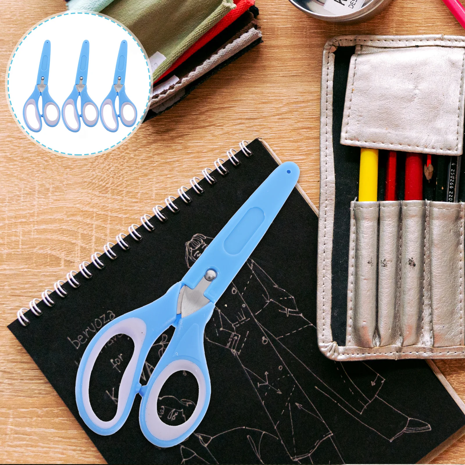 безопасные ножницы для рукоделия для детей