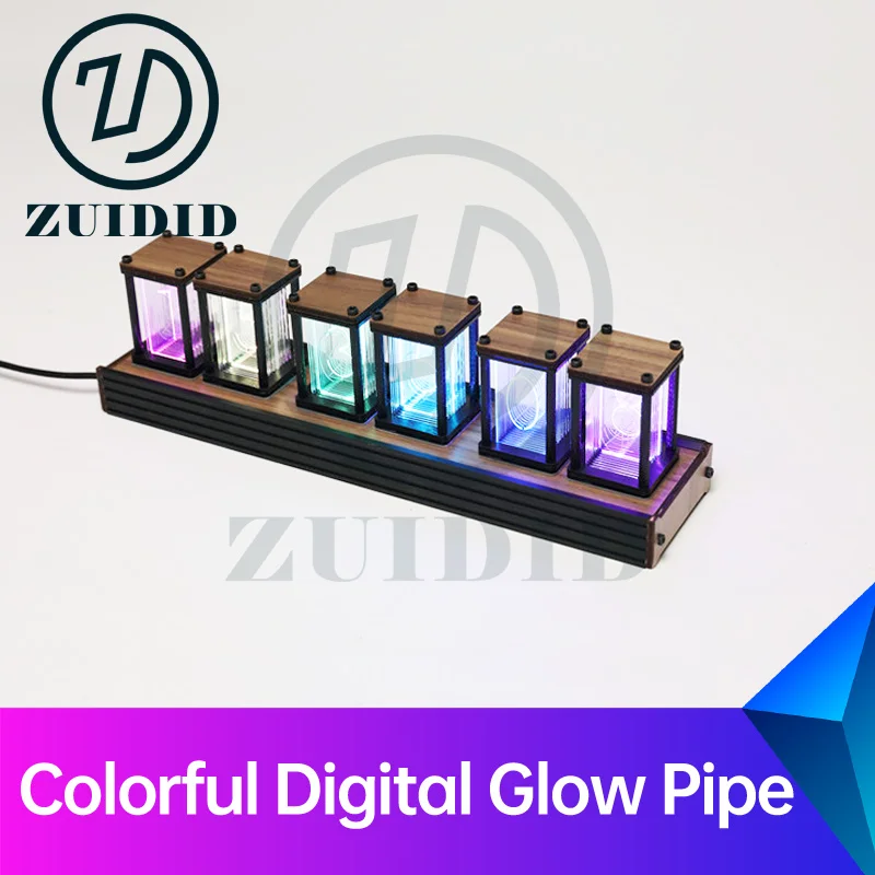 ZUIDID escape room Colorful Digital Glow Pipe adjust all the numbers to the correct value  to unlock escape game