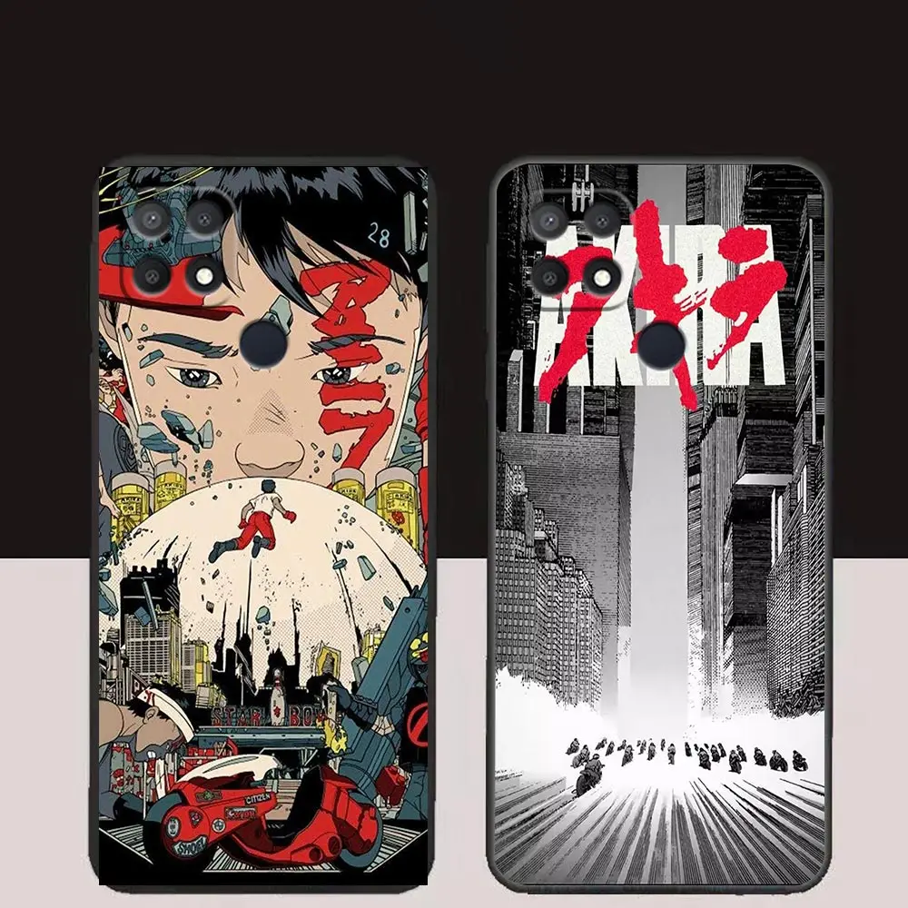 Anime A-AKIRA V-Voltron Phone Case For OPPO A98 A95 A96 A97 A94 A93 A92S A91 A78 A74 A58 A57 A55 A53 A15 A16 A17 Case Funda Capa