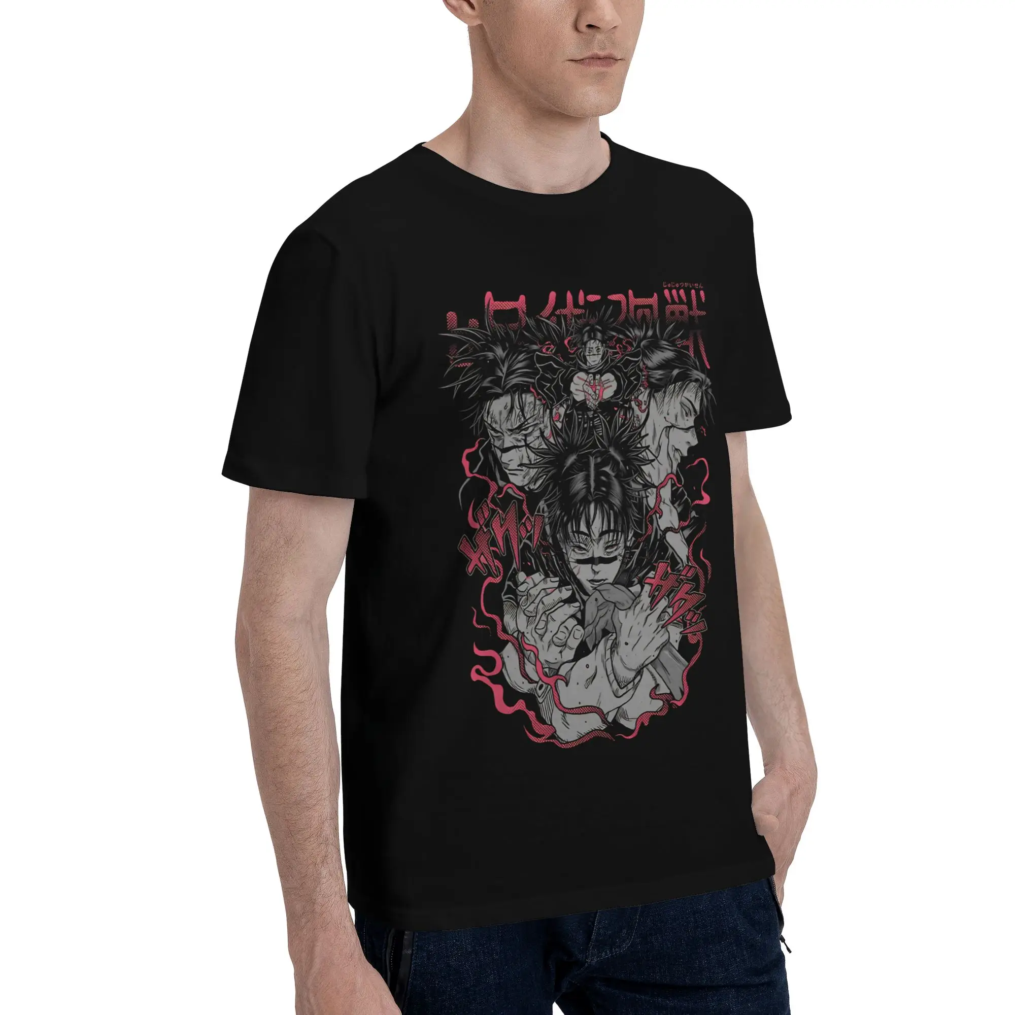 Sorcerer XI  Novelty 100% Cotton T-Shirt Bandai Jujutsu Kaisen Tees Tops For Men