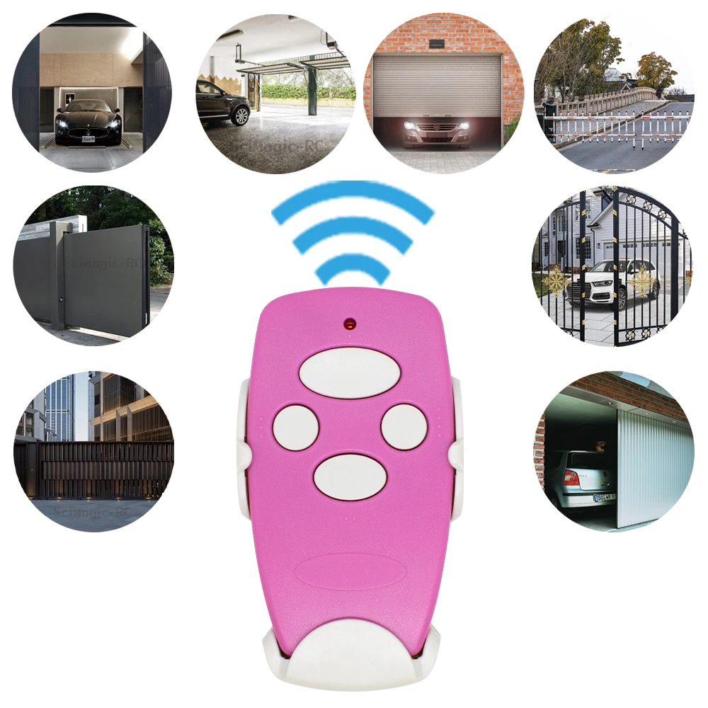 Transmitter-2Pro Transmitter 4 Garage Door Remote Control 433.92MHz Rolling Code Hand Transmitter
