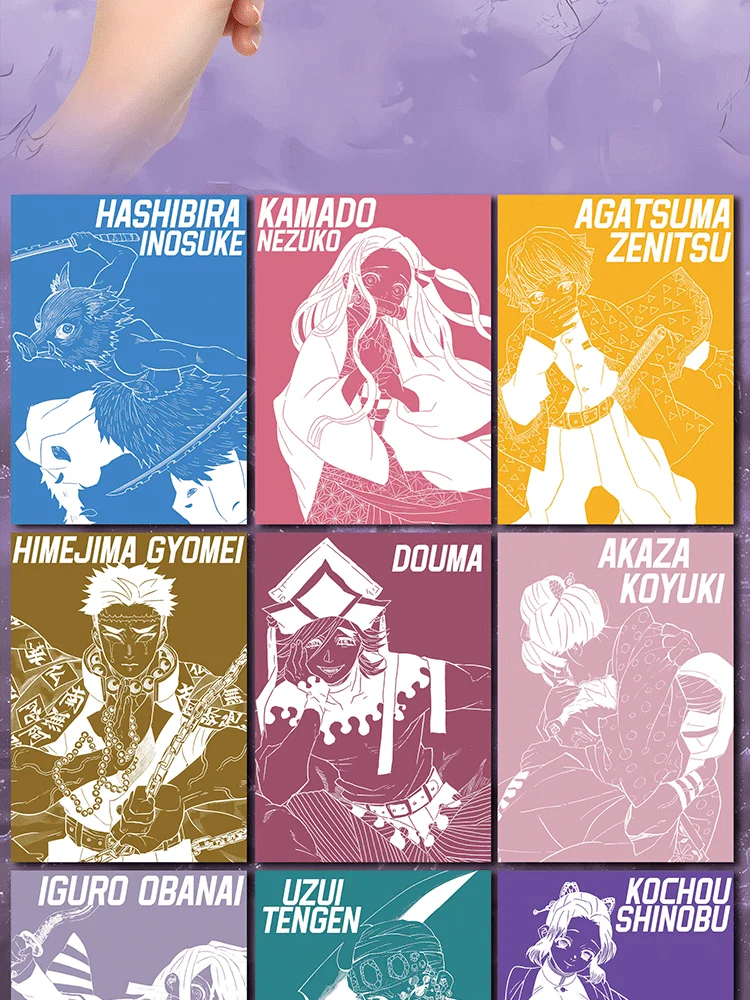 2026 Demon Slayer Cards Acrylic NFC Music Collect Cards Exquisite Craft Wholesale Full Case With Case Bonuses