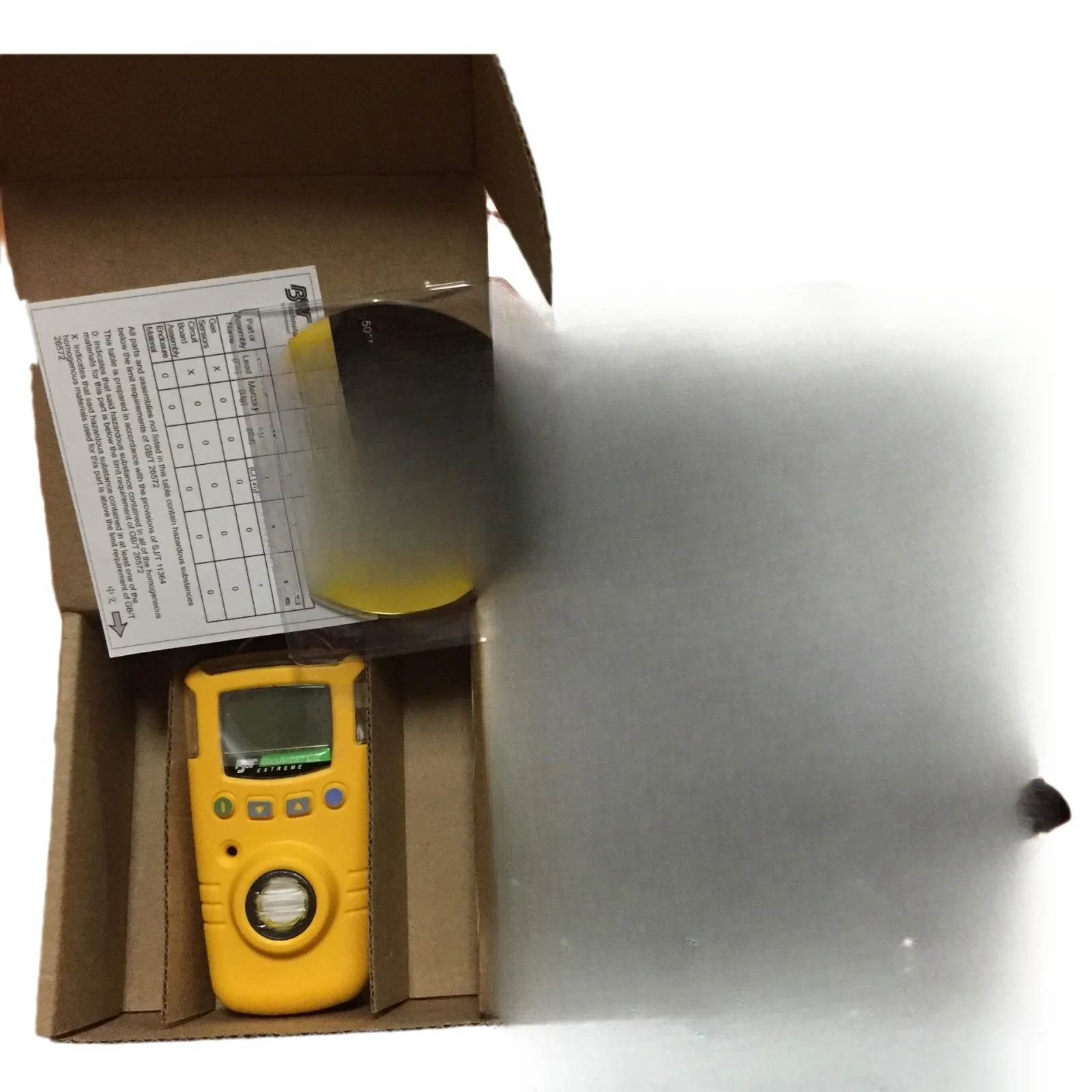 

Portable oxygen detector oxygen detector