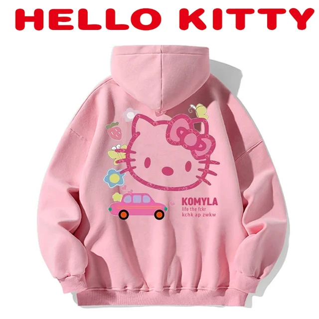 Hello kitty sweatshirt pink sale