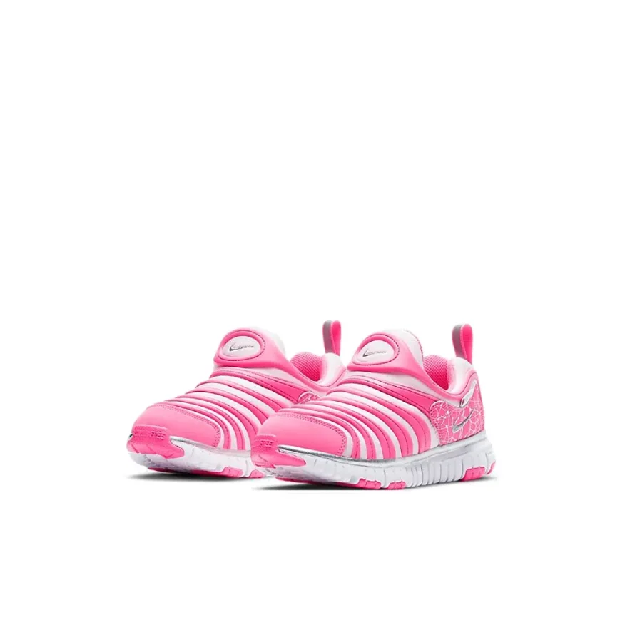 Nike-Zapatillas deportivas antideslizantes para niños, Calzado cómodo, resistente al desgaste, color rosa, para niños pequeños y medianos