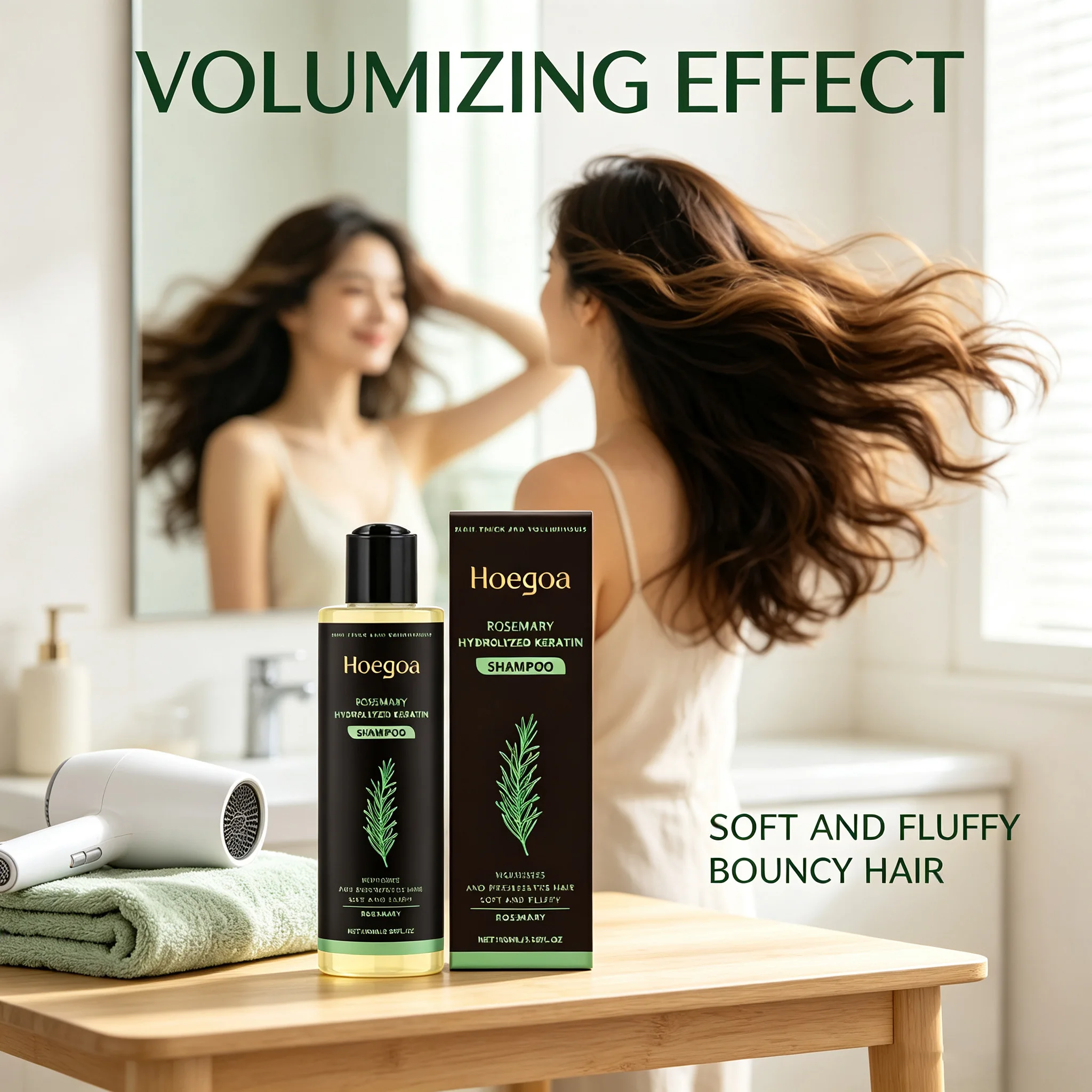 Szampon do włosów Hoegoa z roz – Rosemary Hair Oil recenzja i cena