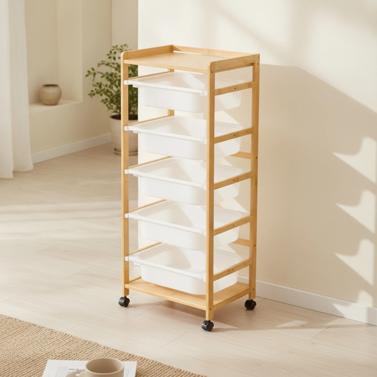 Carrello portaoggetti a 5 live - Bedroom Furniture recensione e prezzo