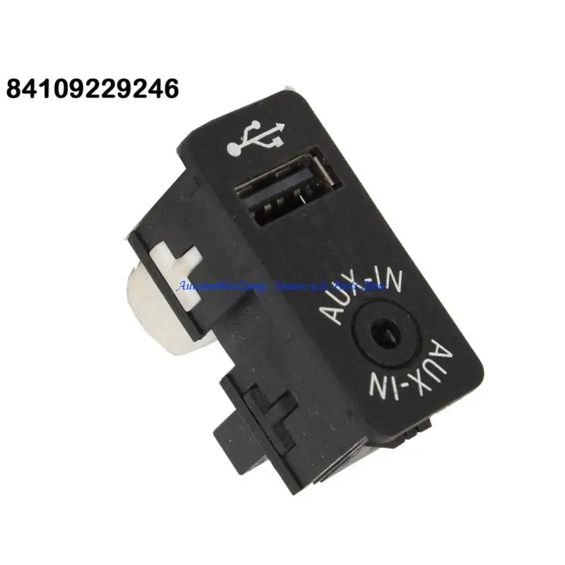 H7BD Stereo MP3 Changer Adapter Connector 3.5mm USB Reader Port 84109229246 Replacement Parts For Car SUV