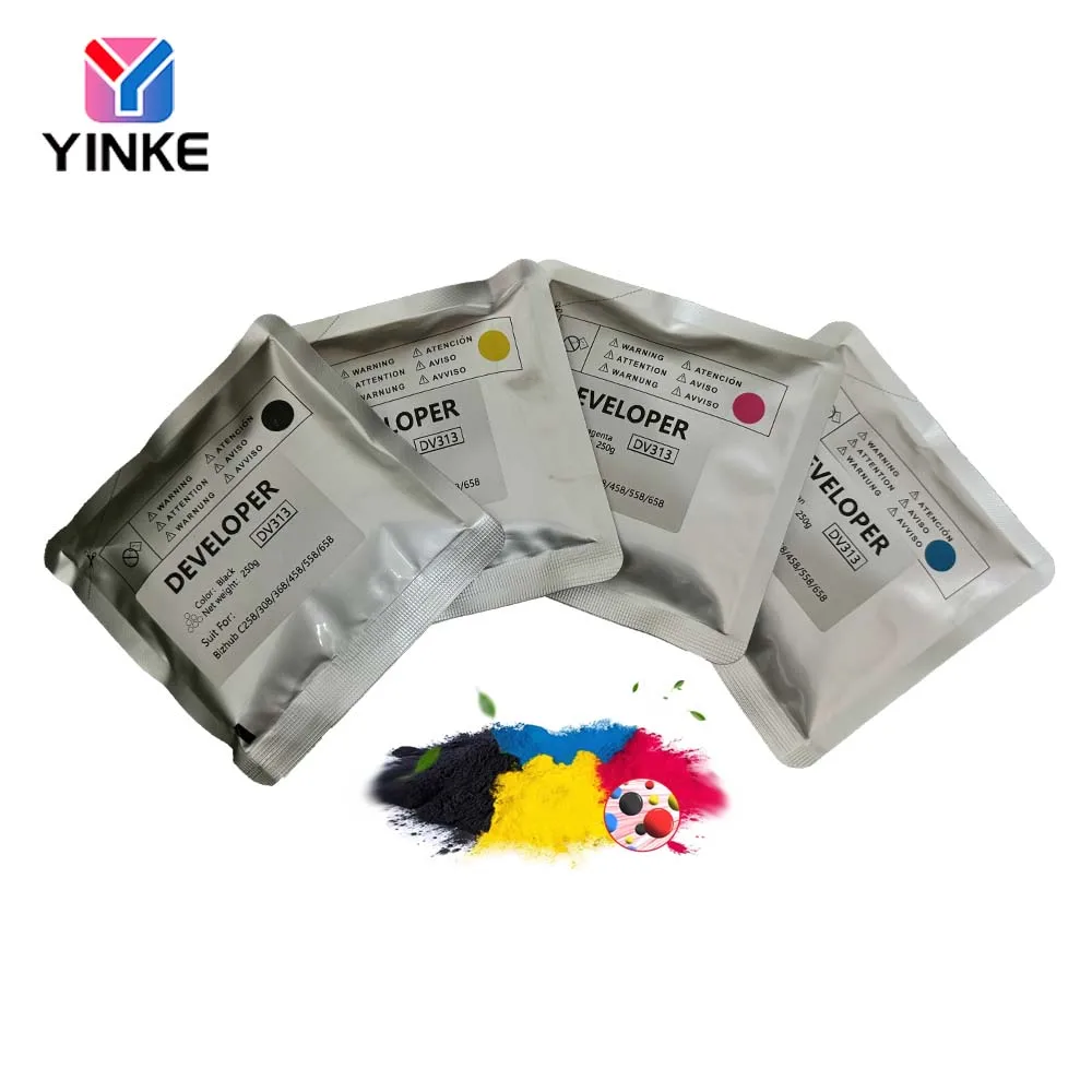 1 حقيبة/210 جرام DV313 مسحوق المطور لكونيكا مينولتا Bizhub C258 C308 C368 C458 C558 C658 جودة عالية متوافق اليابان الناقل