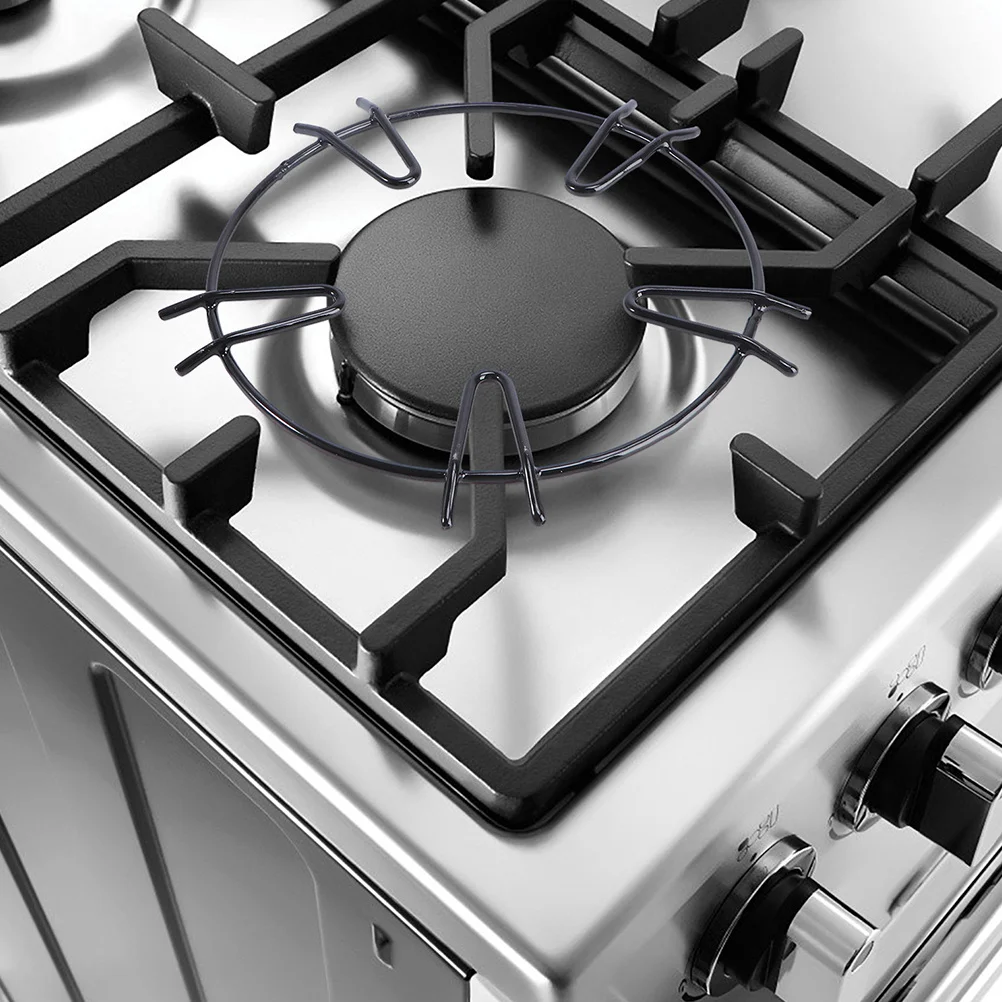 

4pcs Anti-Slip Wok Support Rack Heavy Duty Iron Kitchen Gas Stove Holder Pot Shelf Stove Grill Racks Kitchen Accessories