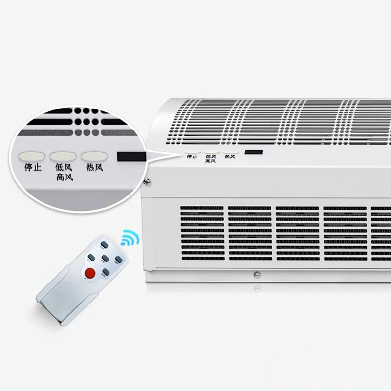 タイマー付き電動カーテン,0.9/1.2/1.5/1.8 m,コールド/ウォーム,サイレント,電気,暖房,ドアヘッド