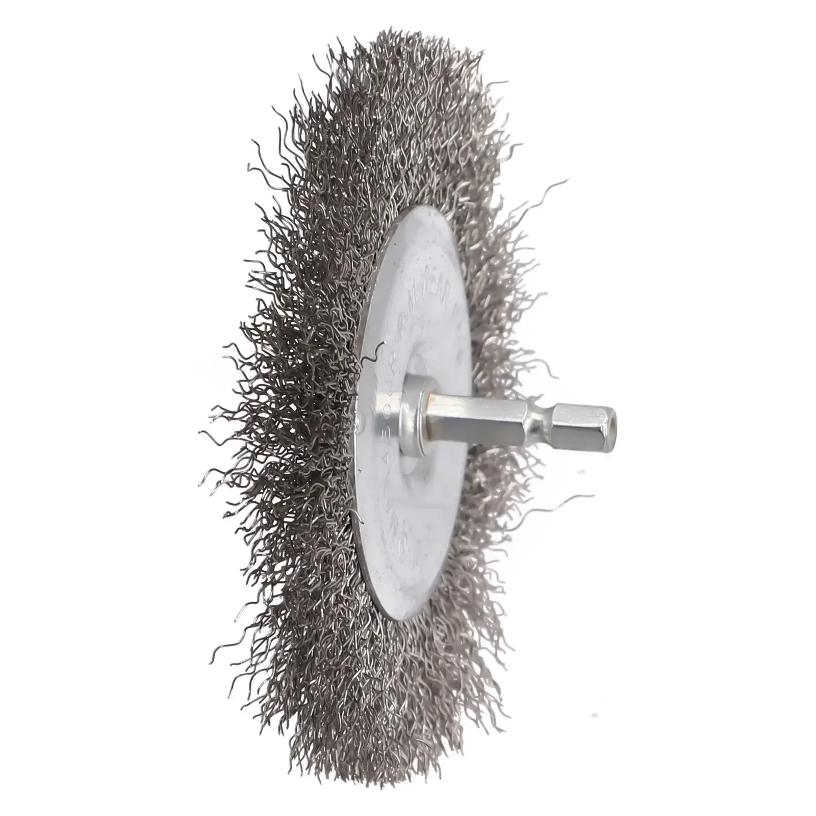 High Performance Wire Wheel Brush Set For Drill  4inch 100mm  Carbon Steel Crimp Wire  Ensures Optimal Cleaning Results