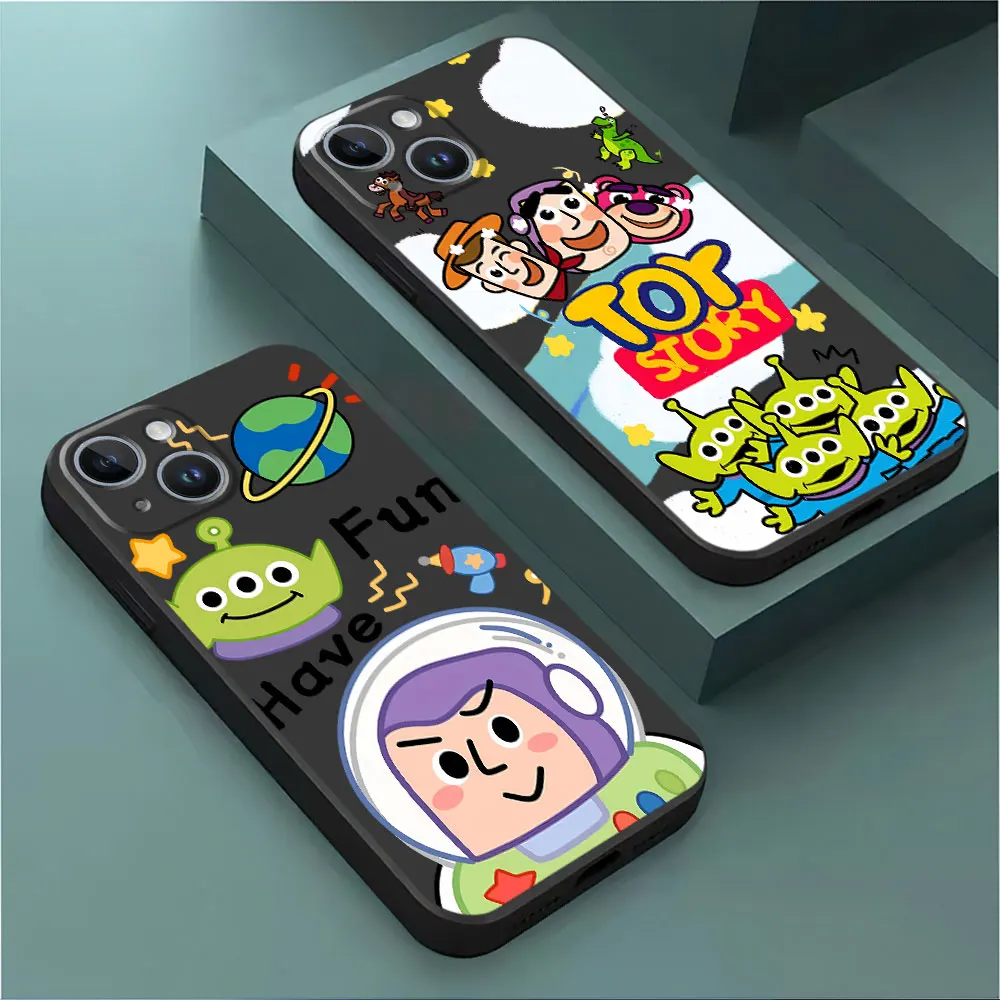 Armor TPU Soft Case for Google Pixel 7a 8 Pro 6a 7 Pro 6 Pro Disney Cute Toy Story Cartoon Cover