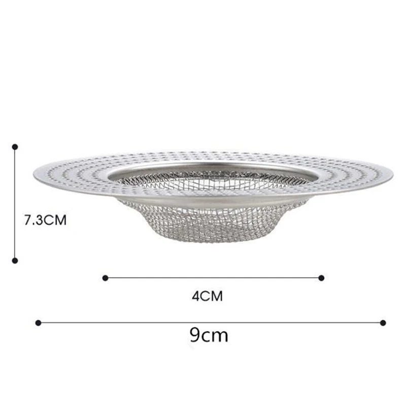 Hair Catcher Stopper Bathtub Shower Drain Hole Filter Trap Wire Sink Strainer