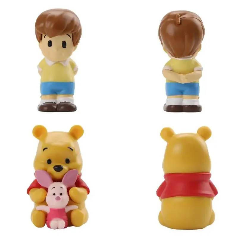 10pcs/set Disney Winnie The Pooh Toys Action Figure Pooh Bear Tigger Eeyore Piglet Doll Model Decoration Toys For Children  Gift