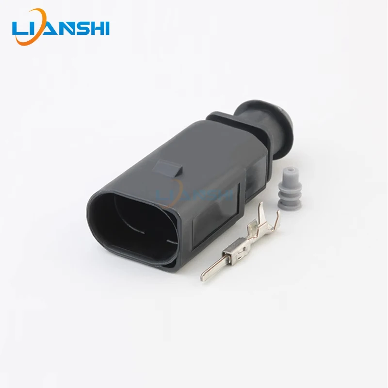 1J0973802 1J0973702 Automotive connector Air intake temperature Ambient temperature Outdoor sensor 2P plug with terminal