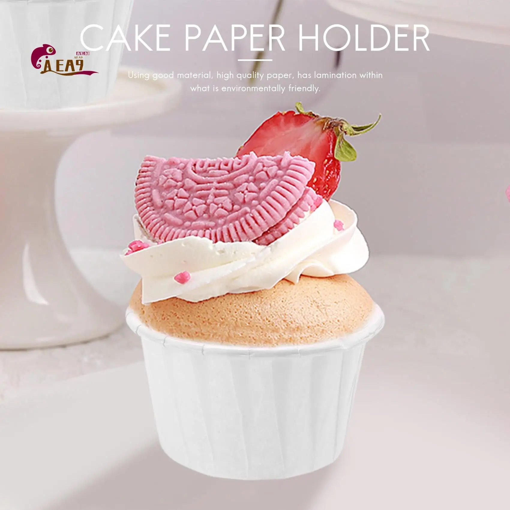 

AEA9-100Pcs Paper Cup Nose Hair Face Hair Removal Wax Bean Container Cake Paper Tray Paper Bowl Melting Wax Ice Cream Organizer